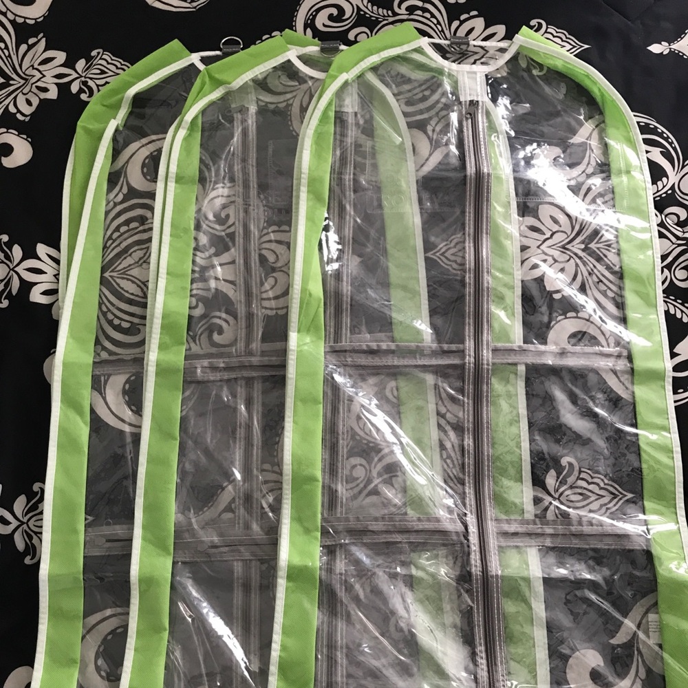 Set of 3 Closet Trolley Dance garment bags